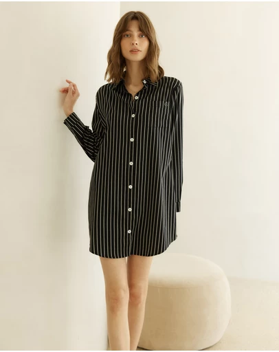 Gingerlilly - Lolita Stripe Night Shirt