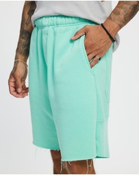Surrounded By Ghosts - The Andesine Low Crotch Fleece Drawstring Shorts