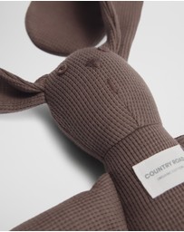 Country Road - Organically Grown Cotton Waffle Bunny