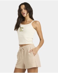 Billabong - Womens Maya Elastic Waist Shorts