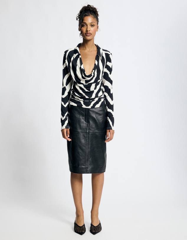 Lover - Bianca Plunge Top