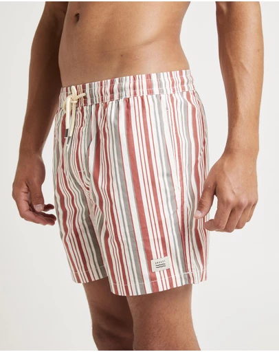 Arvust - Galvin Striped Boarshorts