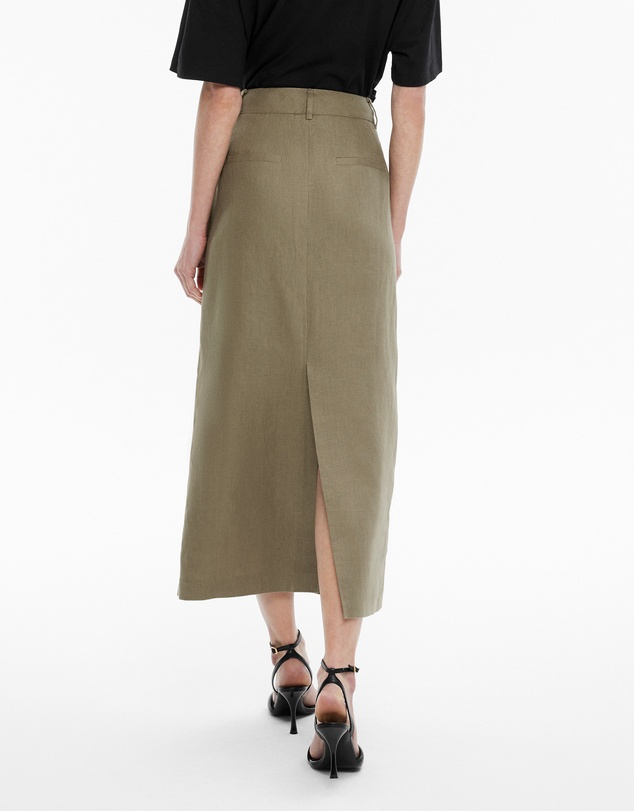 Witchery - Linen Tailored Maxi Skirt