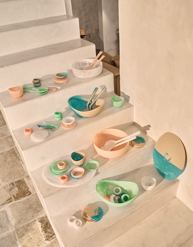 Linen House - Resin Coaster