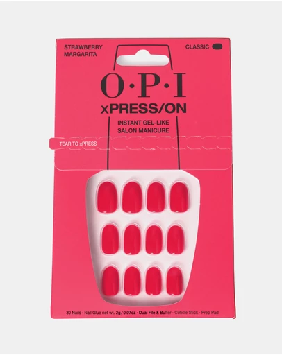 O.P.I - OPI xPRESS/ON - Strawberry Margarita