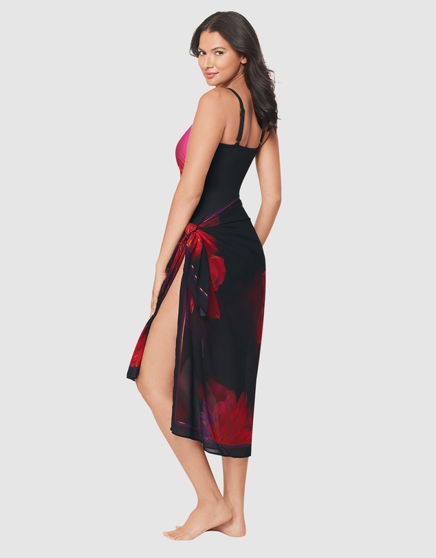 Miraclesuit Swimwear  - Petali Rosa Sarong Beach Coverup