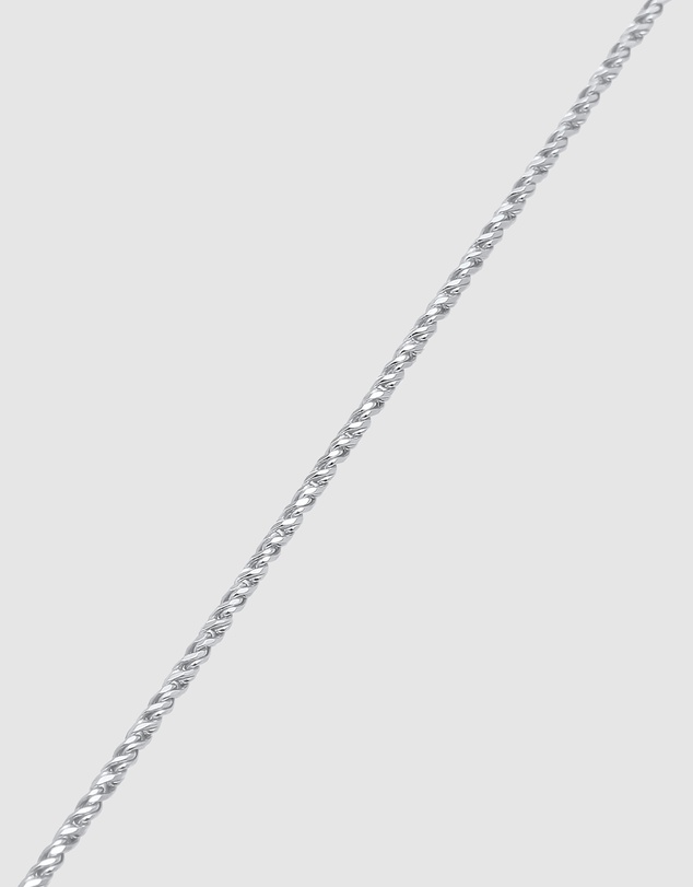 Kuzzoi - ICONIC EXCLUSIVE - Classic Rope Chain Necklace in 925 Sterling Silver