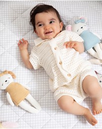 Living Textiles - Knitted Animal Toy- Molly the Mouse