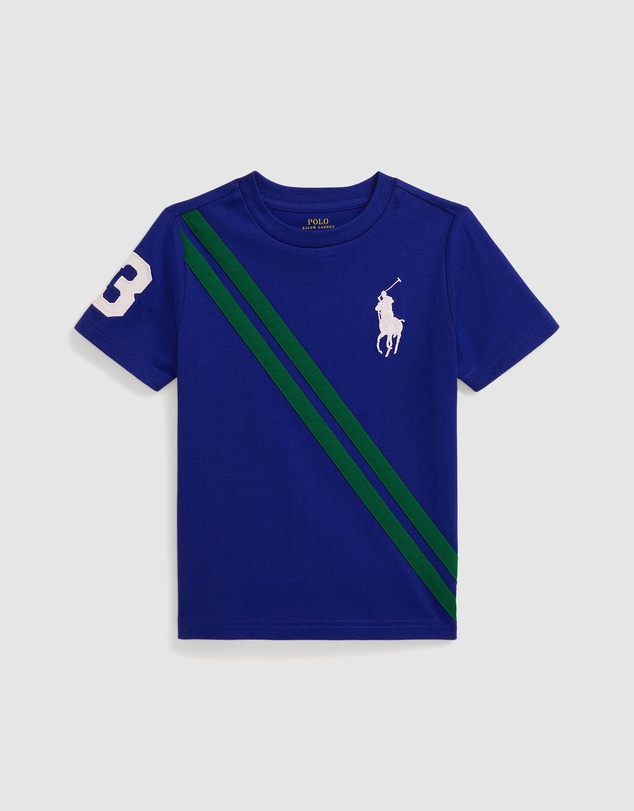 Polo Ralph Lauren - Big Pony Heavyweight Cotton Jersey Tee - ICONIC EXCLUSIVE - Babies-Kids