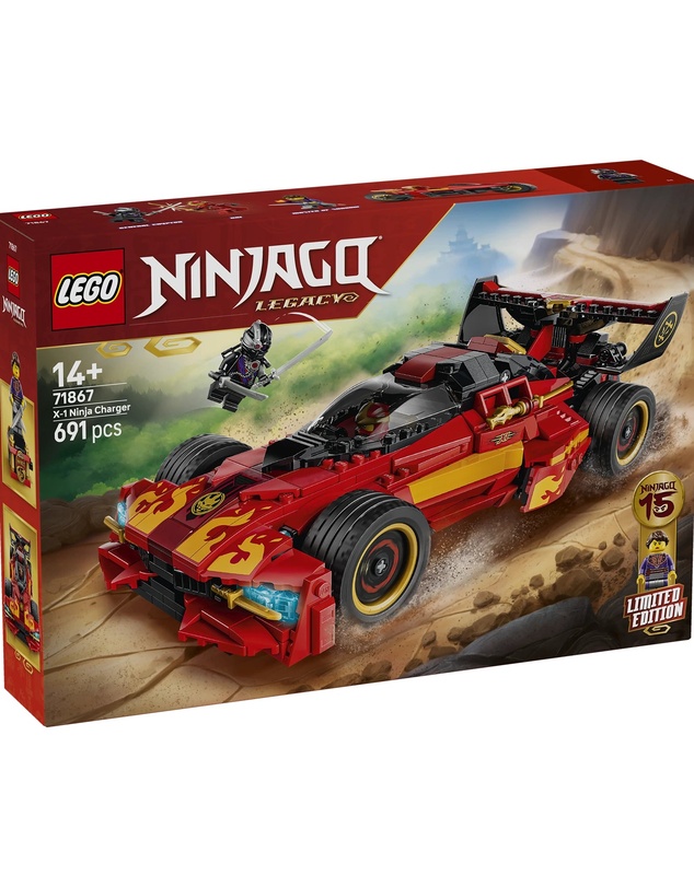 LEGO - 71867 Kai's X-1 Ninja Charger