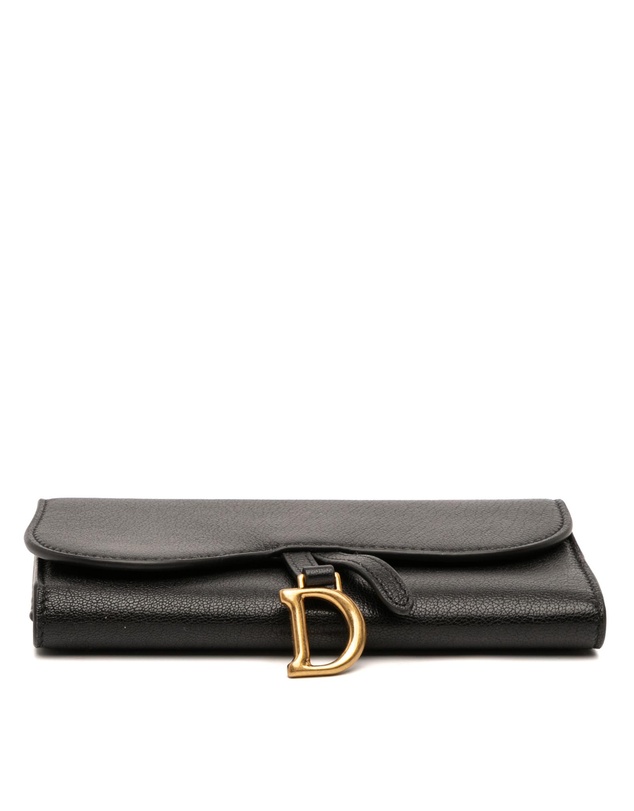 Pre-Loved by Azura Reborn - Pre-Loved Goatskin Saddle Long Wallet