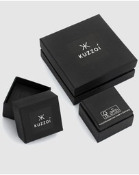 Kuzzoi - ICONIC EXCLUSIVE - Bracelet Male Ball 925 Sterling Silver Gold Plated