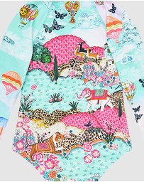 Camilla - Long Sleeve Zip Front Paddlesuit - Kids-Teens