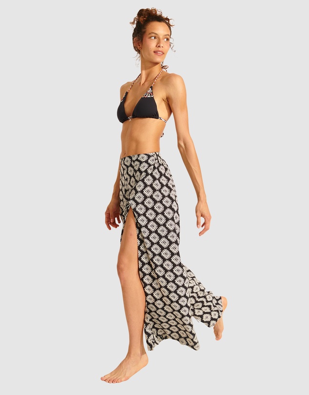 Banana Moon - Sarong Stefa Wide Leg Beach Pants with Slits