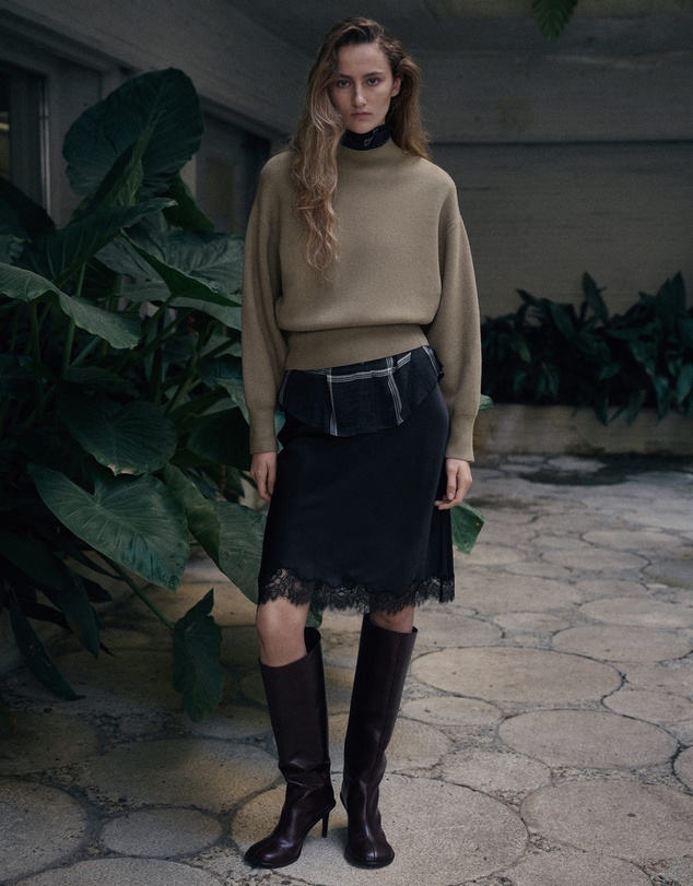 M.N.G - Oversized Perkins-Neck Sweater