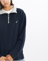 Vintage by The Real Deal - Pre Loved - Vintage Nautica Quarter Zip Sweatshirt