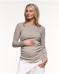 Soon Maternity - Bamboo Rib Feeding Top