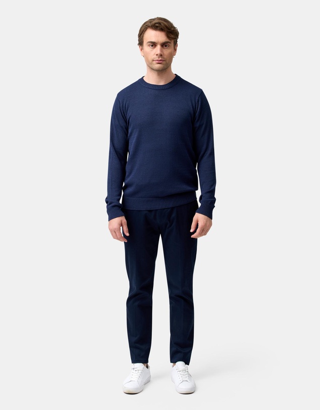 Brooksfield - Crew Neck Knit Boucle