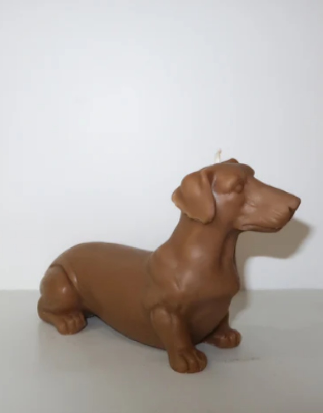 Love Ally - Dachshund candle