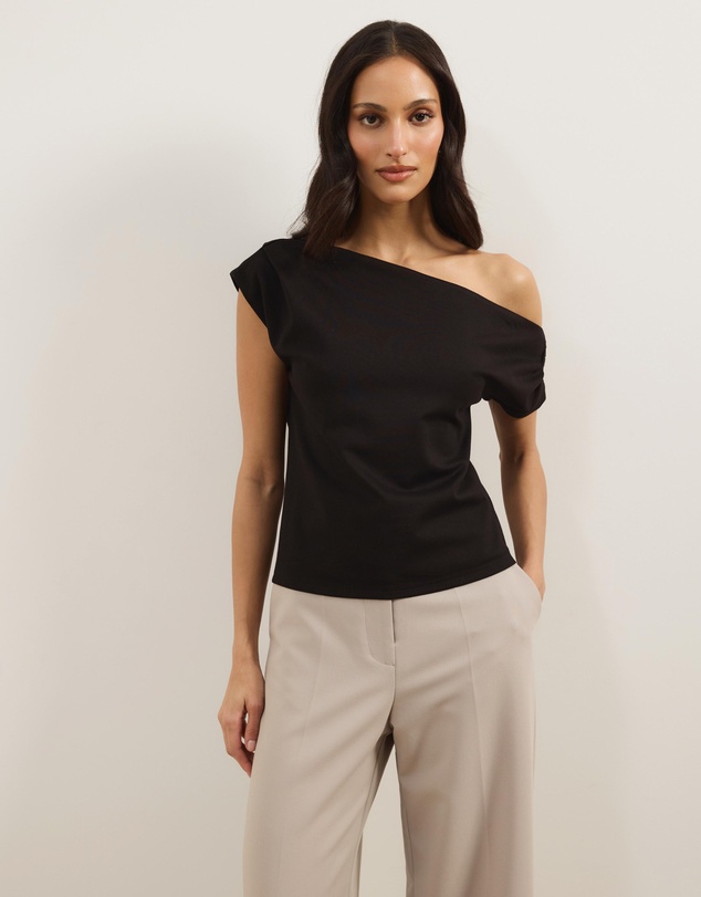Atmos&Here - Lily Off Shoulder Ponte Top