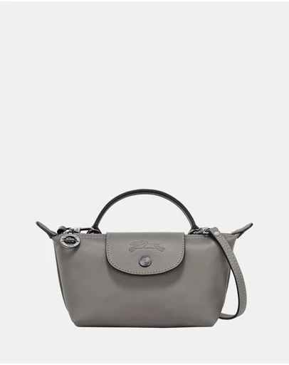 Longchamp - Le Pliage Xtra Leather Pouch - XS