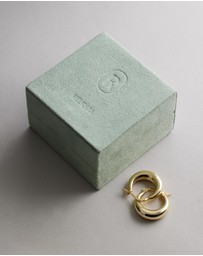 Reliquia Jewellery - Baby Coralia Hoop Earrings