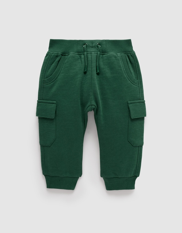 Purebaby - Cargo Track Pant -Kids-Babies