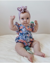 WITH LOVE FOR KIDS - Cotton Muslin Playsuit - Babies