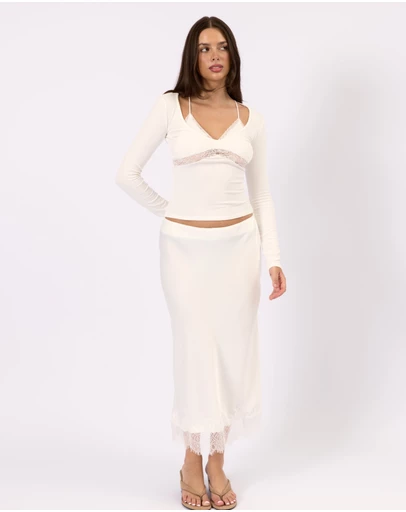 Style Addict - Noa Lace Long Sleeve Top