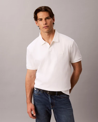Calvin Klein - Mercerized Double Knit Cotton Polo