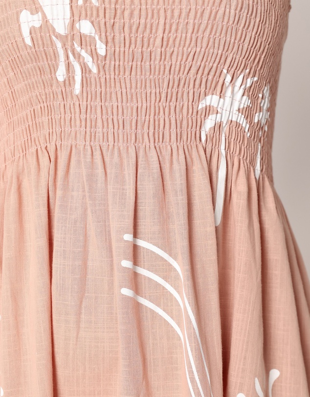 Petal & Pup - Sarelle Midi Dress - Tan Blush