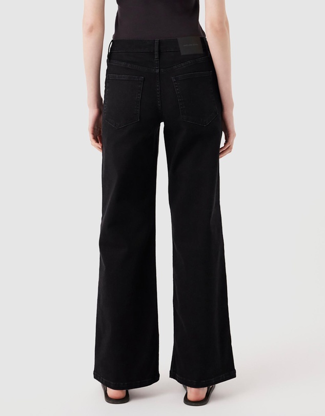 Outland Denim - Mia Mid Wide Leg Jeans