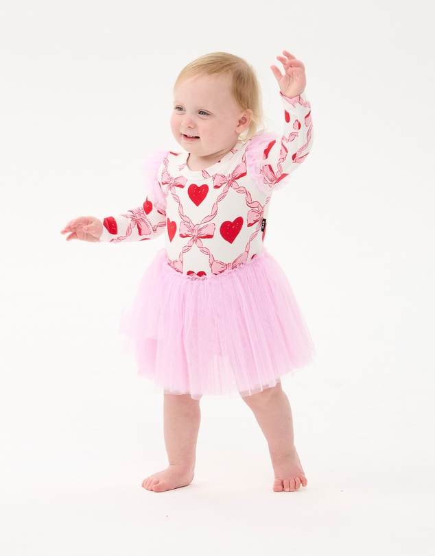Rock Your Baby - Wild At Heart Circus Frill Bodysuit Dress