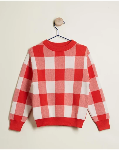 PLAY etc - Check Mate Jumper - Kids-Teens