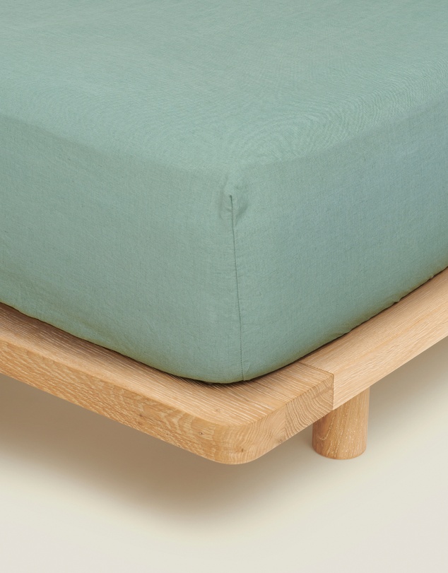 Carlotta + Gee - 100% Linen Fitted Sheet