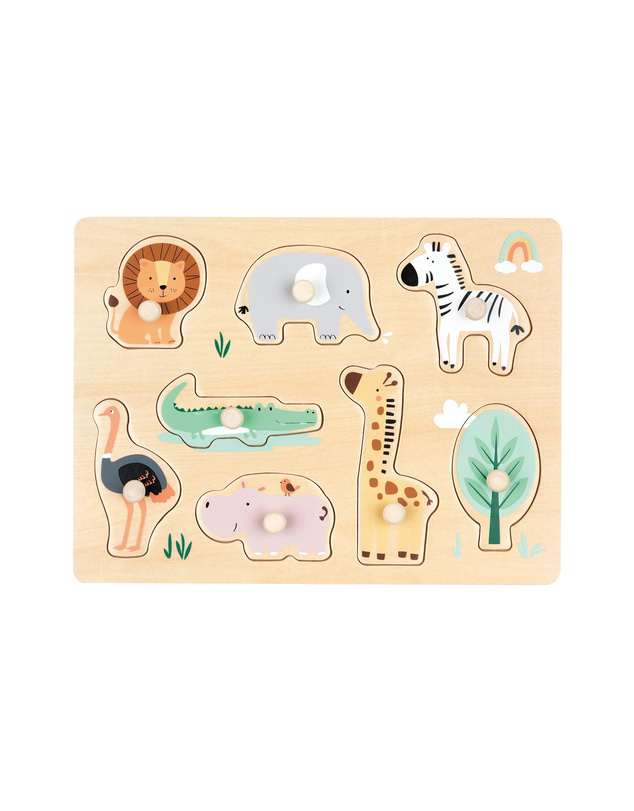 Bello - Safari Peg Puzzle
