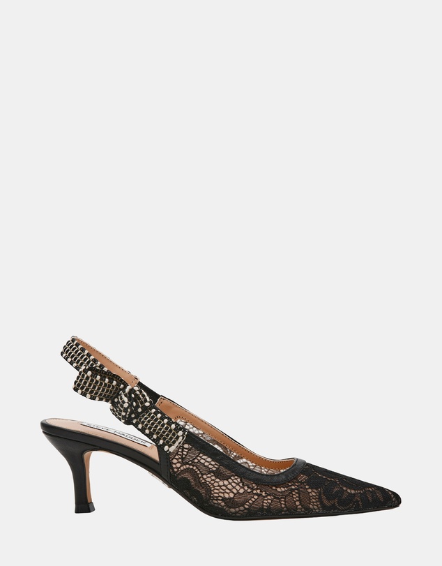 Steve Madden - Ensemble Black Lace Heels