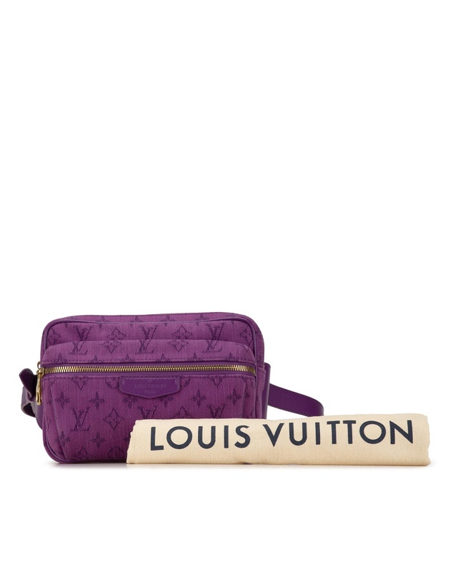 Pre-Loved by Azura Reborn - Pre-Loved Monogram Denim Outdoor Bumbag