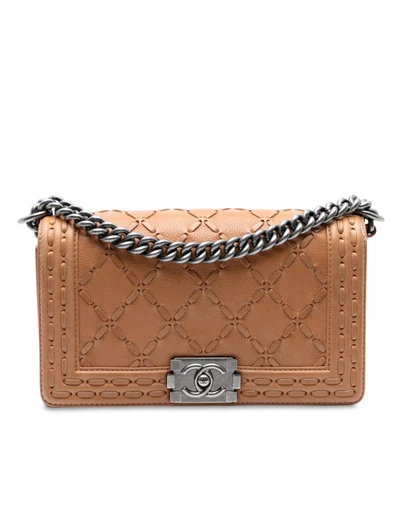 Pre-Loved by Azura Reborn - Pre-Loved Medium Caviar Stitched Boy Flap