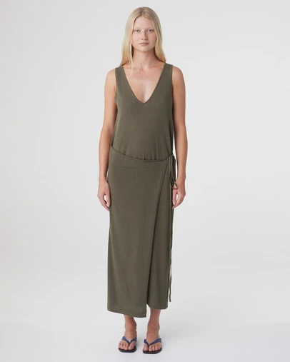 Arcaa - Sarina Wrap Maxi Dress