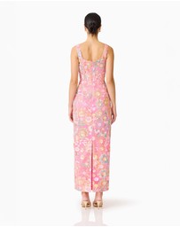 Elliatt - Nathalie Column Ankle Grazer Maxi Dress