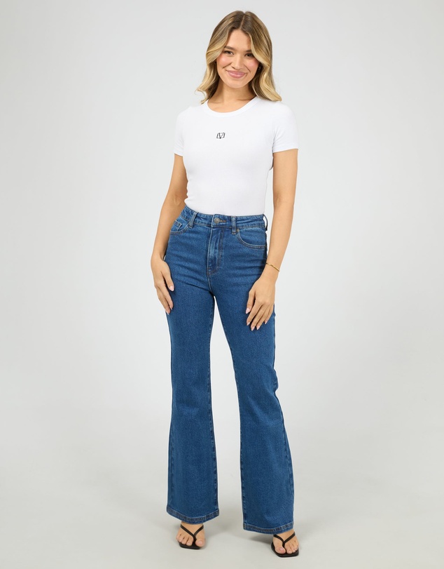 All About Eve - Tia Flare Jean Heritage Blue