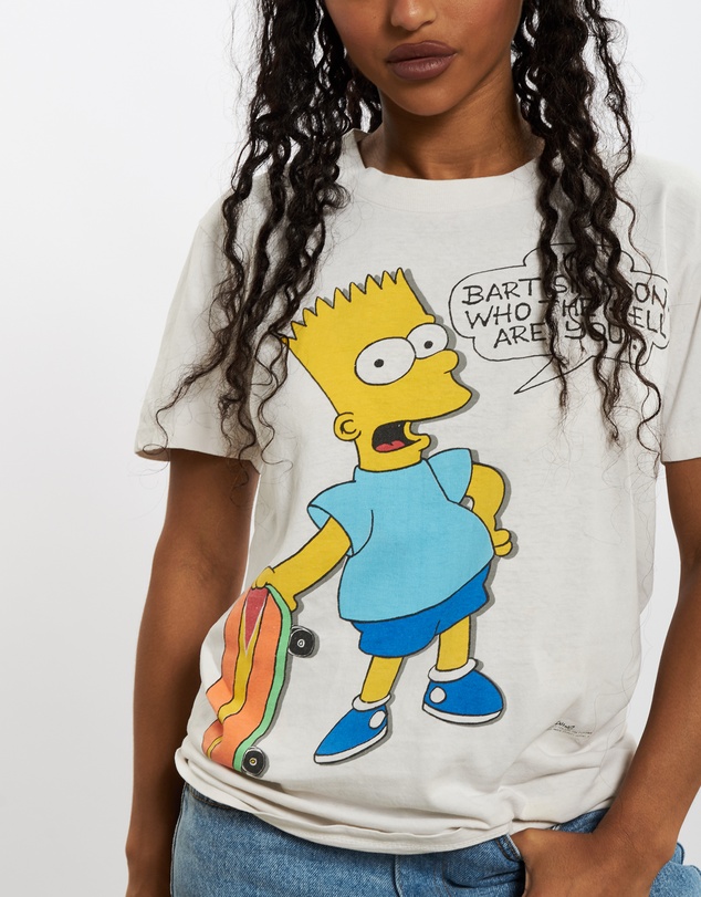 Vintage by The Real Deal - Pre Loved - 1989 Bart Simpson Tee