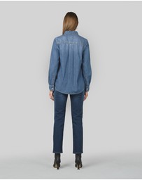 DRICOPER DENIM - Valiant Blue Denim Shirt