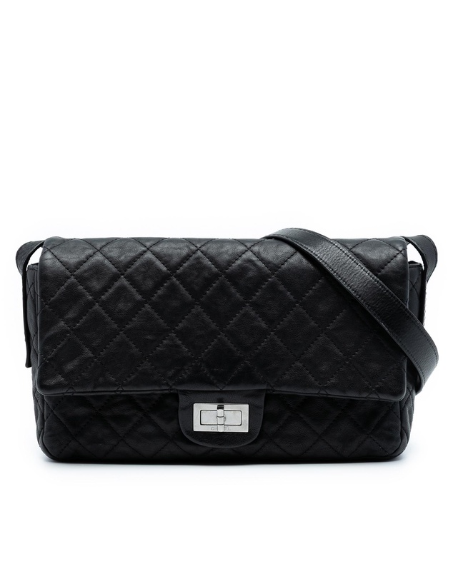 Pre-Loved by Azura Reborn - Pre-Loved Quilted Calfskin Reissue 2.55 Easy Messenger Flap