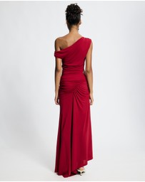 Lover - Ravenna Asymmetrical Jersey Dress