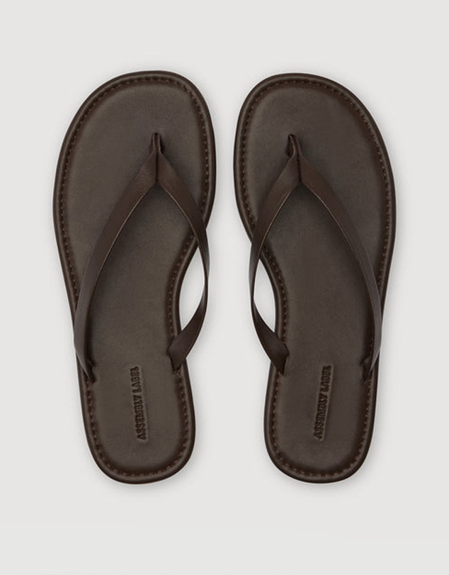 Assembly Label - Alina Leather Thong Sandals