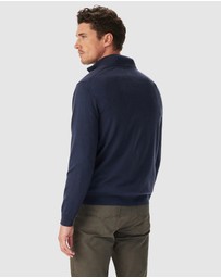 R.M.Williams - Ernest 1/4 Zip Merino Knit