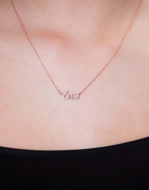 Georgini - Love Rose Gold Pendant