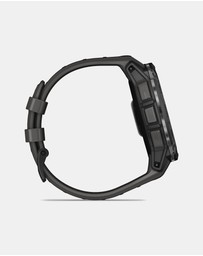 Garmin - Instinct 3 50mm AMOLED Black Bezel with Charcoal Band